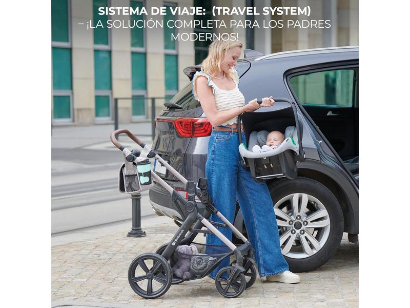 Carrito bebé 3 en 1 Kinderkraft MOOV2