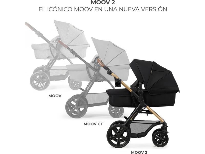 Carrito bebé 3 en 1 Kinderkraft MOOV2
