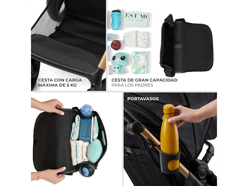 Carrito bebé 3 en 1 Kinderkraft MOOV2