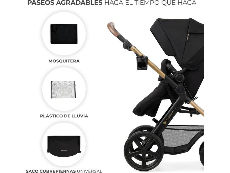 Carrito bebé 3 en 1 Kinderkraft MOOV2