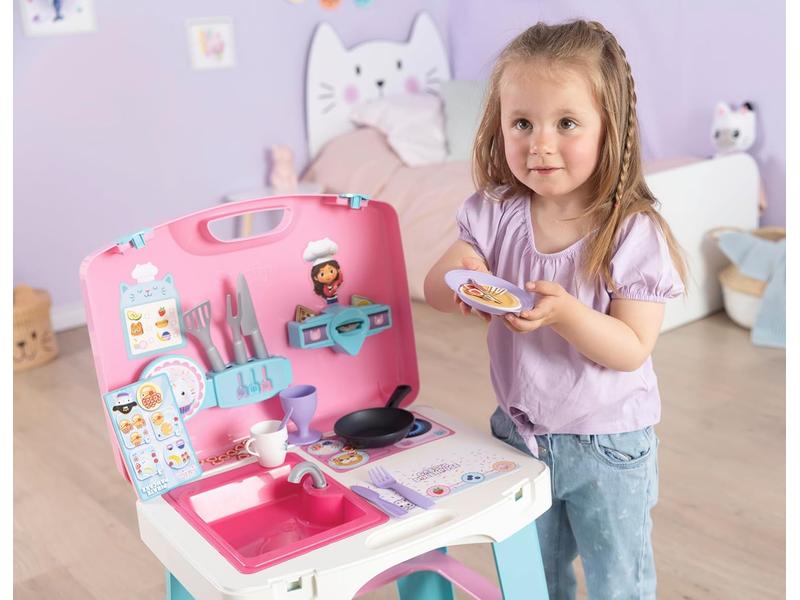Gabby Casa Muñecas Cocina Portátil Smoby 3+