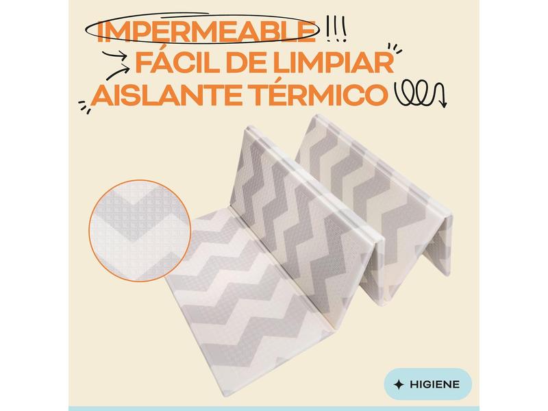 Alfombra Bebe Acolchada Plegable 150x180