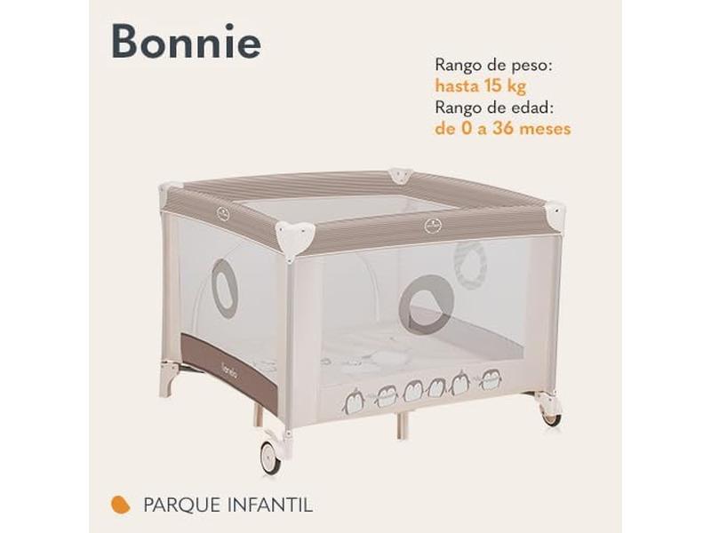 Parque Infantil Bebe hasta 15 kg LIONELO BONNIE