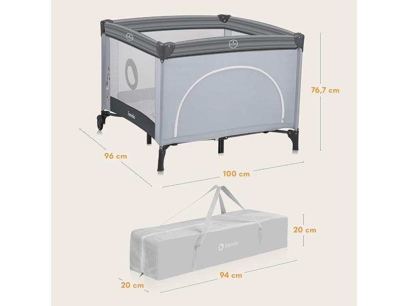 cuna bebe Lionelo LENE parque infantil bebe