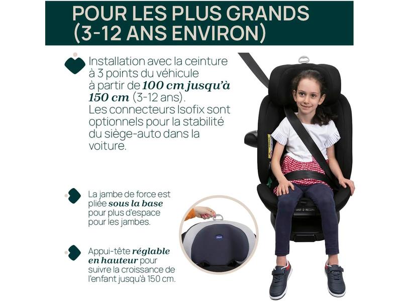 Silla de Coche Chicco Everone  Isofix 360° G 0+/1/2/3