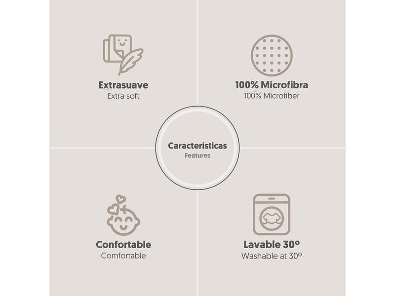 Juego Sabanas Cuna Sabana Coralina Interbaby