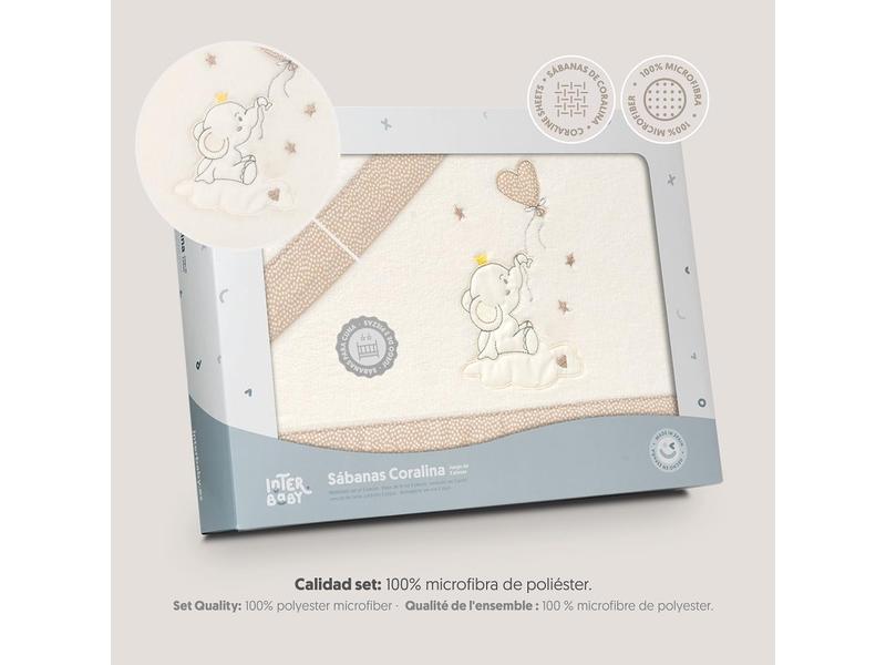 Juego Sabanas Cuna Calida Interbaby